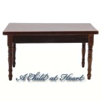 Dollhouse Kitchen Table- Choice of Finish -