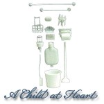(*) Dollhouse Bathroom Items (Kit)