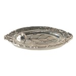 Dollhouse Well &amp; Tree Silver Tray Don't Delete