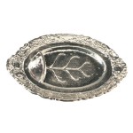 Dollhouse Well &amp; Tree Silver Tray Don't Delete