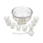Dollhouse Punch Bowl Set (Polystyrene) by Chrysnbon