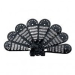 Dollhouse Victorian Peacock Fireplace Fan