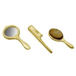 Dollhouse Metal Vanity Set