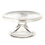 (&amp;sect;) Disc .60&amp;cent; Off - Dollhouse Glass Cake Stand