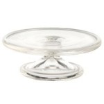 (&amp;sect;) Disc .60&amp;cent; Off - Dollhouse Glass Cake Stand