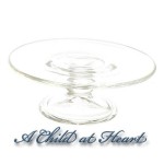 (&amp;sect;) Disc .60&amp;cent; Off - Dollhouse Glass Cake Stand