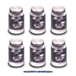 (*) 6 Empty Dollhouse Baby Jar