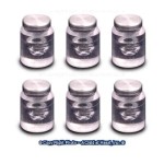 (*) 6 Empty Dollhouse Baby Jar