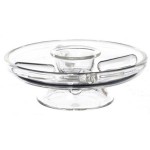Dollhouse Glass Lazy Susan / Divided Plate