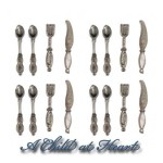16 pc Dollhouse Serviceware Set