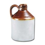 (*) Dollhouse Earthware Wine Jug