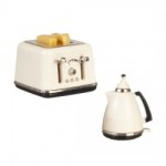 (*) Dollhouse Toaster &amp; Coffee Pot Set