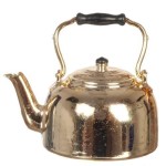Dollhouse Copper or Silver Tea Kettle