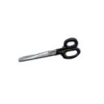 (*) Dollhouse Silver &amp; Black Scissors