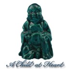 Dollhouse Meditating Buddha - Green