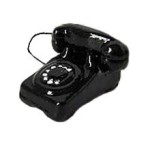 (&amp;sect;) Disc .40&amp;cent; Off - 1940's Telephone Black