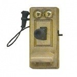 (*) Dollhouse Old Fashioned Phone by Chrysnbon