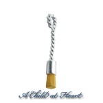 (*) Dollhouse Metal Pastry Brush