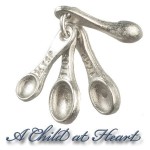 (*) Pewter Dollhouse Measuring Spoons
