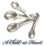 (*) Pewter Dollhouse Measuring Spoons