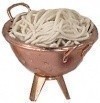(*) Dollhouse Empty or Filled Colander