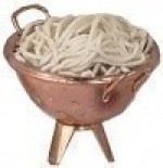 (*) Dollhouse Empty or Filled Colander
