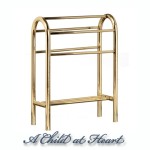 (*) Dollhouse Brass Quilt / Towel Rack