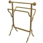 (*) Dollhouse Brass Towel / Quilt Rack