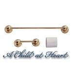 (*) Towel Bar &amp; Toilet Paper Holder