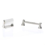 &amp;sect; Disc .60&amp;cent; Off - Silver Tone Bath Bar Accessories