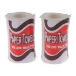 (*) Dollhouse 2 Rolls of Paper Towels