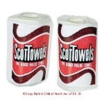 (*) Dollhouse 2 Rolls of Paper Towels