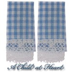 &amp;sect; Sale .60&amp;cent; Off - 2 Gingham Dish Towels- Choice of Color -
