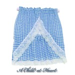 Dollhouse Gingham Kitchen Curtains