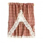 Dollhouse Country Gingham Curtains