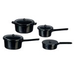 Dollhouse 4 pc Cookware Set w/Lids