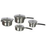 Dollhouse 4 pc Cookware Set w/Lids