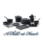 Dollhouse 14 pc Cookware Set