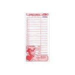 1 pc. Restaurant Guest Check