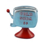 (*) Dollhouse Single Retro Soda Dispenser- Choice of Style -