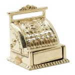 Dollhouse Old Fashion Cash Register