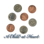 (*) Dollhouse Miniature Coin Set