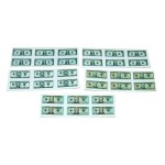 (*) Sheet of Modern American Money