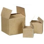(*) Dollhouse Brown Packing Cartons