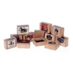 (*) Set of 2 Cigar Labeled Boxes 
