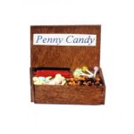 Sale $1 Off - Vintage Penny Candy Display
