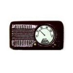 Dollhouse Retro Radio