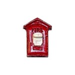 (*) Dollhouse Fire Alarm-Choice of Finish -