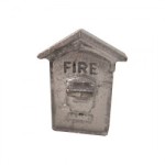 (*) Dollhouse Fire Alarm-Choice of Finish -