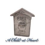 (*) Dollhouse Fire Alarm-Choice of Finish -